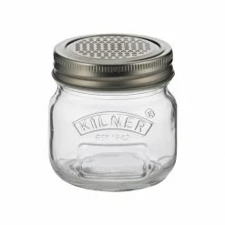 Cheap ✨ Kilner 8.5oz Storage Jar & Fine Grater Lid 🎉