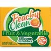 Discount ❤️ Harold Import Company Peachy Clean Fruit & Veggie Scrubber 🎁 -Mason Cash Shop 0040202 8353