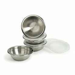 Buy โ RSVP International RSVP Endurance Stainless Steel Prep Bowls And Lids Set ๐
