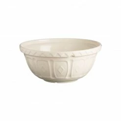 Best Sale ❤️ Mason Cash | Color Mix S24 Cream Mixing Bowl - 2.15 Quart 😉