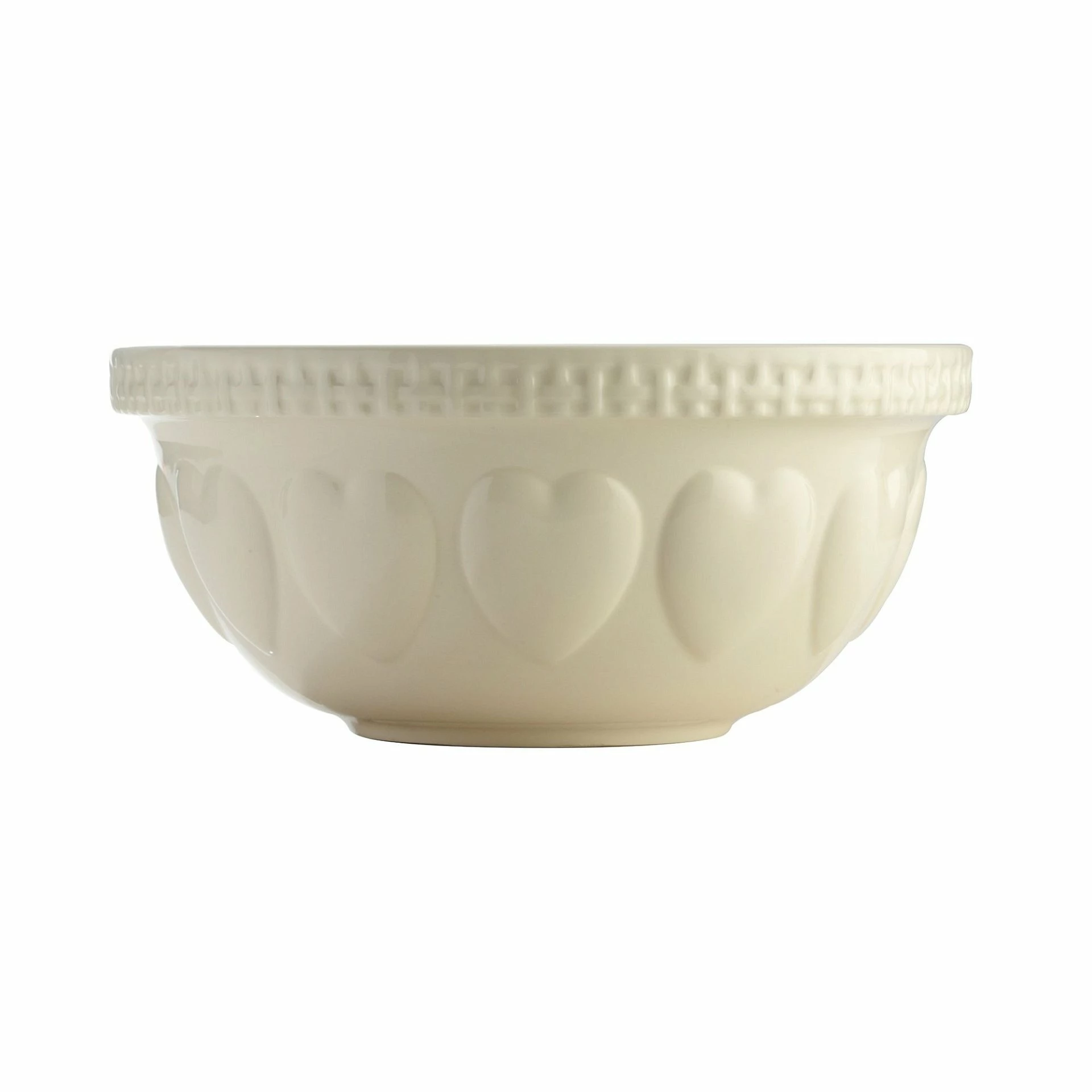 Hot Sale ???? Mason Cash | S12 Cream Hearts Mixing Bowl - 4.25 Quart ⌛ 18 Hot Sale ???? Mason Cash | S12 Cream Hearts Mixing Bowl - 4.25 Quart ⌛ - Image 2