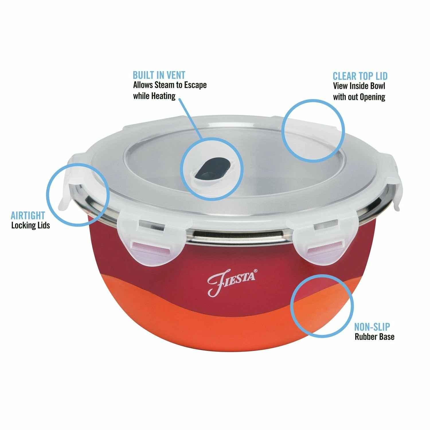 Coupon ???? Fiesta® Mixing Bowl Set | 8-Piece With Lids ???? 7 Coupon ???? Fiesta® Mixing Bowl Set | 8-Piece With Lids ???? - Image 5