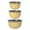 Best Pirce 😉 Now Designs Stainless Steel Mixing Bowls (Set Of 3) | Matte Sunrise 🎉 -Mason Cash Shop 5205002 nd set3 mixing bowls sunrise main