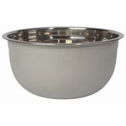Brand new ✨ Now Designs Stainless Steel Mixing Bowls (Set Of 3) | Matte Fog 😍 -Mason Cash Shop 5205003 nd set3 mixing bowls fog sup3