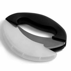 Buy 🥰 Norpro Stainless Steel Mezzaluna Chopper Knife 😀 -Mason Cash Shop 578 mezzaluna chopper