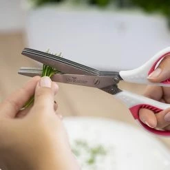Deals 👏 Veritable® 5-Blade Herb Scissors 🧨 -Mason Cash Shop 5blade3edit