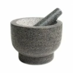 Best Sale 🥰 Frieling Granite Mortar And Pestle, 5 Inches Tall - Goliath 🌟