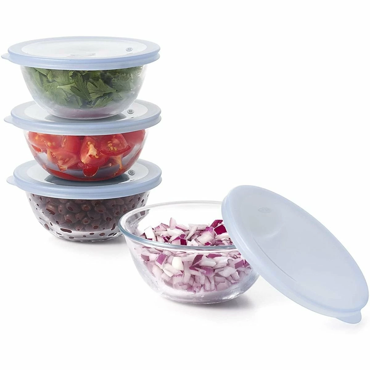 Hot Sale ✨ OXO 8-Piece Glass Prep Bowls ✔️ 5 Hot Sale ✨ OXO 8-Piece Glass Prep Bowls ✔️