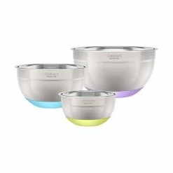 Outlet 🎉 Cuisinart Stainless Steel Mixing Bowls With Non-Slip Base | Set Of 3 😀