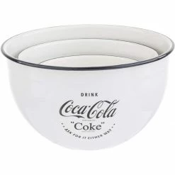 Top 10 🌟 TableCraft Enamel Mixing Bowls (Set Of 3) | Coca-Cola 🤩
