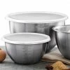 Best Sale 🔔 Tovolo Stainless Steel Mixing Bowls With Lids | Set Of 3 💯