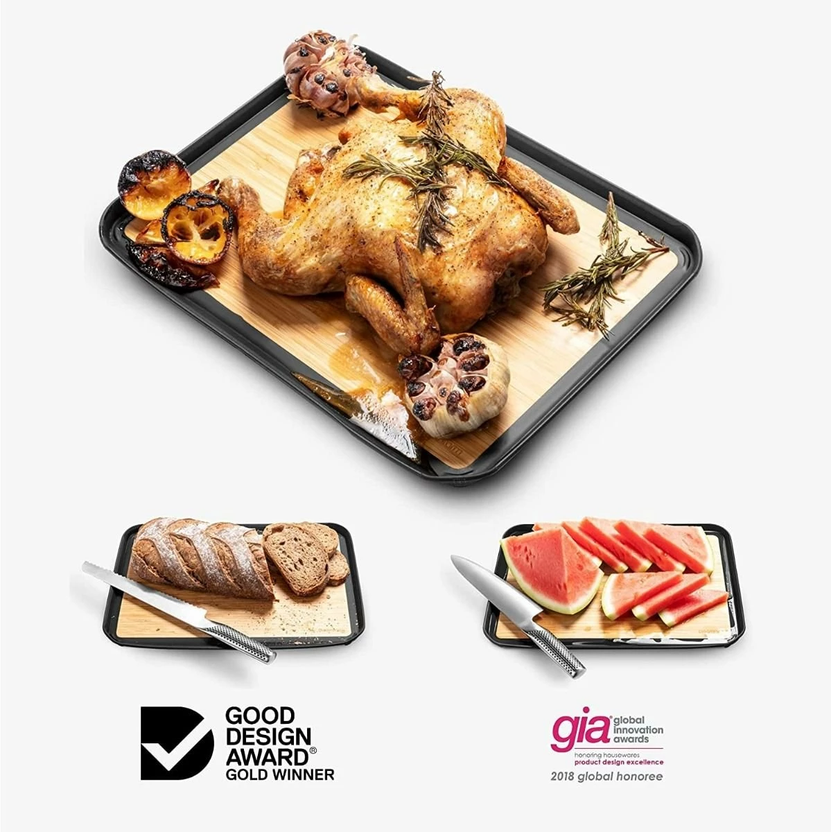 Promo ๐ Dreamfarm Fledge Bamboo Cutting Board | 10" X 7" ๐ 8 Promo ๐ Dreamfarm Fledge Bamboo Cutting Board | 10" X 7" ๐ - Image 6