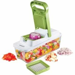 Buy 😉 Brentwood Appliances Food Chopper & Vegetable Dicer | Green 🎁