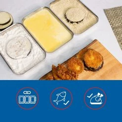 Best reviews of 👍 Frieling Breading Pan (3-Piece) | 8.5" X 6" X 1" 😍 -Mason Cash Shop 81tq l3tvsl. ac sl1500