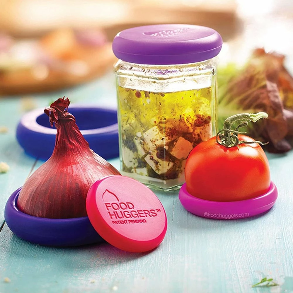 Flash Sale π€© Food Huggers (Set Of 5) | Bright Berry π 7 Flash Sale π€© Food Huggers (Set Of 5) | Bright Berry π - Image 5