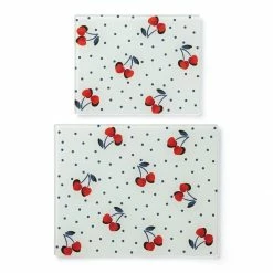 Brand new 🛒 Kate Spade Vintage Cherry Dot Collection | 2-Piece Prep Board Set 🌟 -Mason Cash Shop 890832 w11 1270x