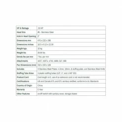 Top 10 π LEM Big Bite Meat Grinder #8 + Juicer Attachment β€οΈ 16 Top 10 π LEM Big Bite Meat Grinder #8 + Juicer Attachment β€οΈ -Mason Cash Shop 8specs 3