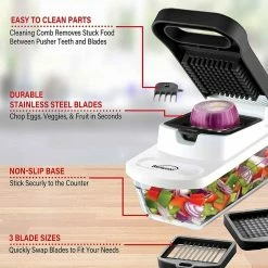Coupon 🥰 Brentwood Appliances Pro Food Chopper & Vegetable Dicer | Black 🔥 -Mason Cash Shop 91gbmkqratl. ac sl1500