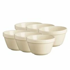 Hot Sale โ Mason Cash | S36 White Original Pudding Basins - Set Of 6 ๐