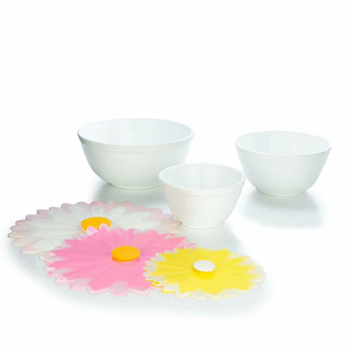 Best reviews of ๐ Mosser Glass Mixing Bowl Set With Silicone Lids | White & Daisies ๐ 3 Best reviews of ๐ Mosser Glass Mixing Bowl Set With Silicone Lids | White & Daisies ๐