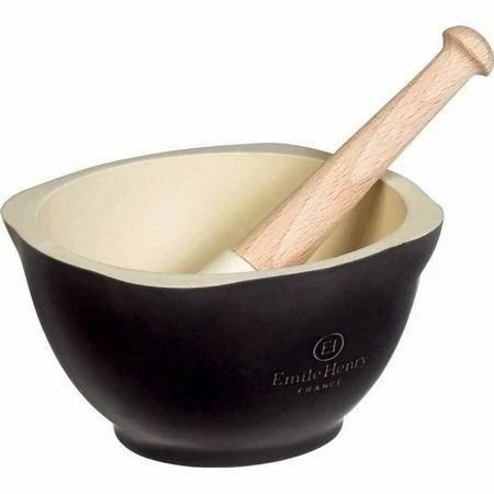 Wholesale ๐ Emile Henry Mortar & Pestle | Charcoal โ 3 Wholesale ๐ Emile Henry Mortar & Pestle | Charcoal โ