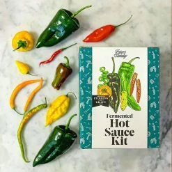 Top 10 ⌛ FarmSteady Fermented Hot Sauce Kit 🥰 -Mason Cash Shop hotsauce7