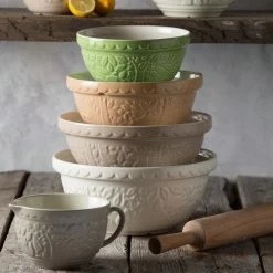 Best deal 😉 Mason Cash | In The Forest S24 Bear Embossed Mixing Bowl - 2.15 Quart 🤩 -Mason Cash Shop itfmixing1 1