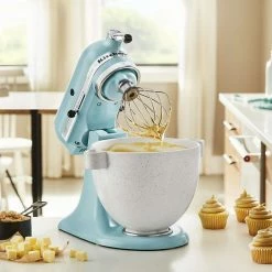 Cheapest 💯 KitchenAid 5-Quart Speckled Stone Ceramic Bowl | Fits 4.5-Quart & 5-Quart KitchenAid Tilt-Head Stand Mixers 👏 -Mason Cash Shop kitchenad5qcspkstnbwavshf21 vnd