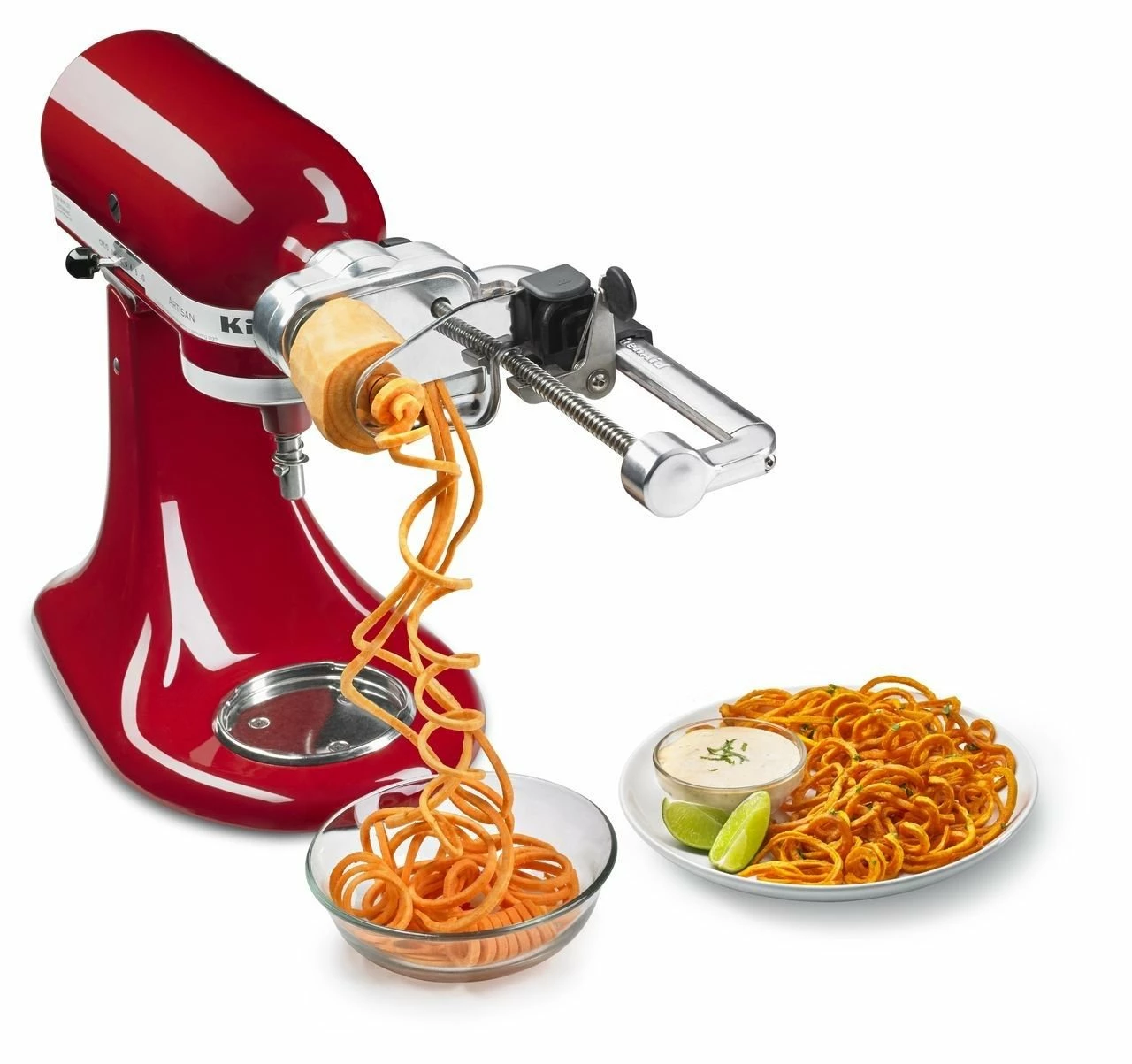 Outlet ๐ KitchenAid Spiralizer Attachment + Angel Hair & Thin Slice Blade Spiralizer Accessories ๐ 8 Outlet ๐ KitchenAid Spiralizer Attachment + Angel Hair & Thin Slice Blade Spiralizer Accessories ๐ - Image 6