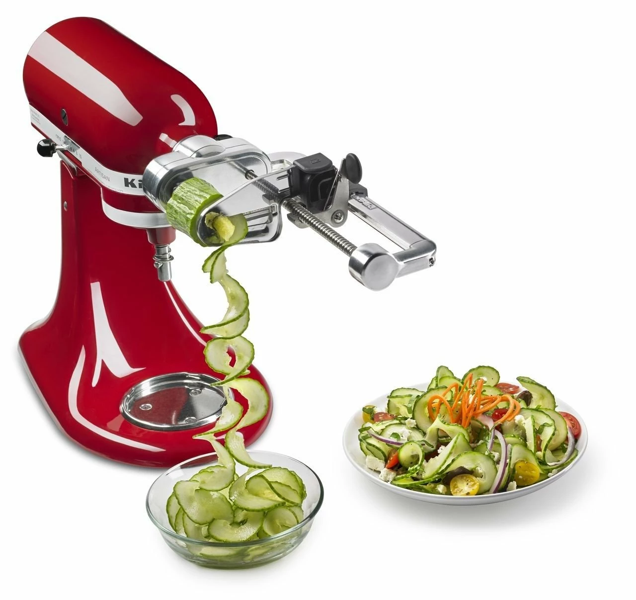 Outlet ๐ KitchenAid Spiralizer Attachment + Angel Hair & Thin Slice Blade Spiralizer Accessories ๐ 6 Outlet ๐ KitchenAid Spiralizer Attachment + Angel Hair & Thin Slice Blade Spiralizer Accessories ๐ - Image 4
