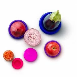 Flash Sale π€© Food Huggers (Set Of 5) | Bright Berry π 14 Flash Sale π€© Food Huggers (Set Of 5) | Bright Berry π -Mason Cash Shop lo resset 5 blue on white shadow