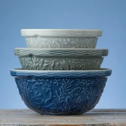 Best Sale 🥰 Mason Cash Mixing Bowl Set Of 3 | Nautical 🤩