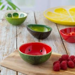 Promo 😍 Typhoon World Foods Collection | 4.7" Avocado Bowl 🎉 -Mason Cash Shop melon 4 1