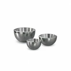 Buy 🤩 Hammer Stahl Cutlery Kitchen Collection Stainless Steel 3-Piece Double-Walled Bowl Set | Milano 🤩