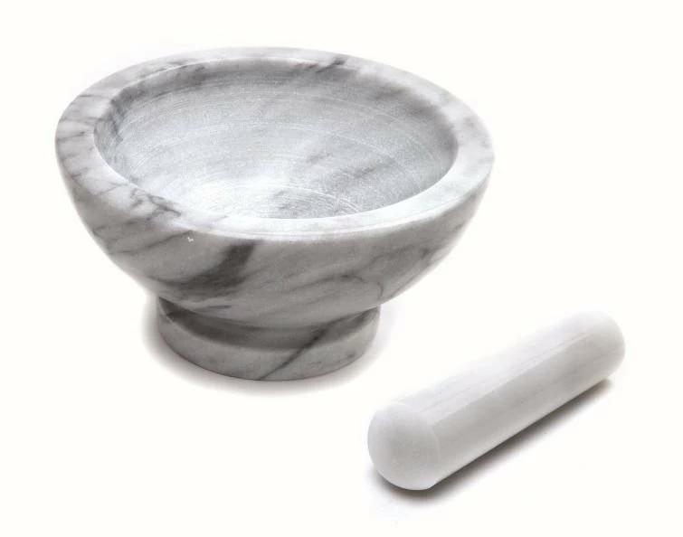 Wholesale 🥰 Fox Run White Marble Mortar & Pestle 🎉 5 Wholesale 🥰 Fox Run White Marble Mortar & Pestle 🎉 - Image 3