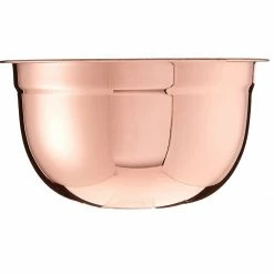 Coupon 😍 OGGI Copper Plated Bowl | 3 Qt. 👏 -Mason Cash Shop oggi bowl side
