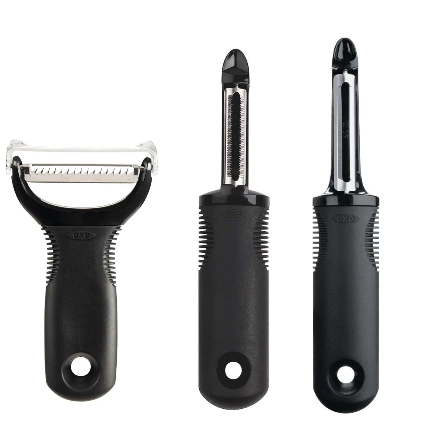 Hot Sale π₯ OXO 3 Piece Peeler Set - Black π€© 5 Hot Sale π₯ OXO 3 Piece Peeler Set - Black π€©