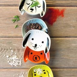 Best deal 😉 Now Designs Danica Jubilee 2oz Shaped Pinch Bowls (Set Of 6) | Puppy Love ✔️ -Mason Cash Shop puppy10