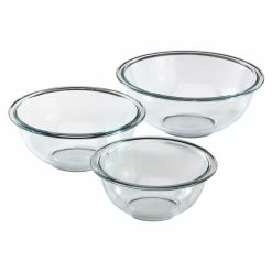 Best reviews of 😉 Pyrex Prepware 3-Piece Mixing Bowl Set 🛒