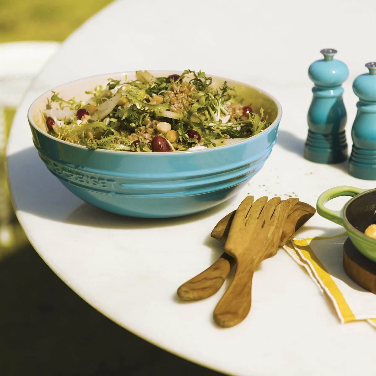 Best Sale 😍 Le Creuset 3.1 Qt. Large Multi Bowl | Caribbean Blue 😉 6 Best Sale 😍 Le Creuset 3.1 Qt. Large Multi Bowl | Caribbean Blue 😉 - Image 2