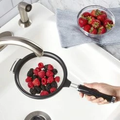 Hot Sale ✔️ KitchenAid Non-Electrics KitchenAid Classic 7" Strainer | Black 🥰 -Mason Cash Shop strainer4