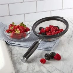 Hot Sale ✔️ KitchenAid Non-Electrics KitchenAid Classic 7" Strainer | Black 🥰 -Mason Cash Shop strainer5