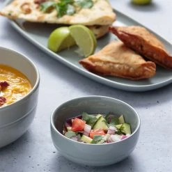 New ❤️ Typhoon World Foods Collection | Prep Bowl - Grey 🎉 -Mason Cash Shop typhoon world foods bowls 8