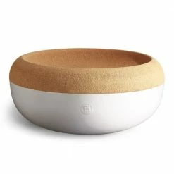 Cheap ⌛ Emile Henry Large Storage Bowl | Creme 😍